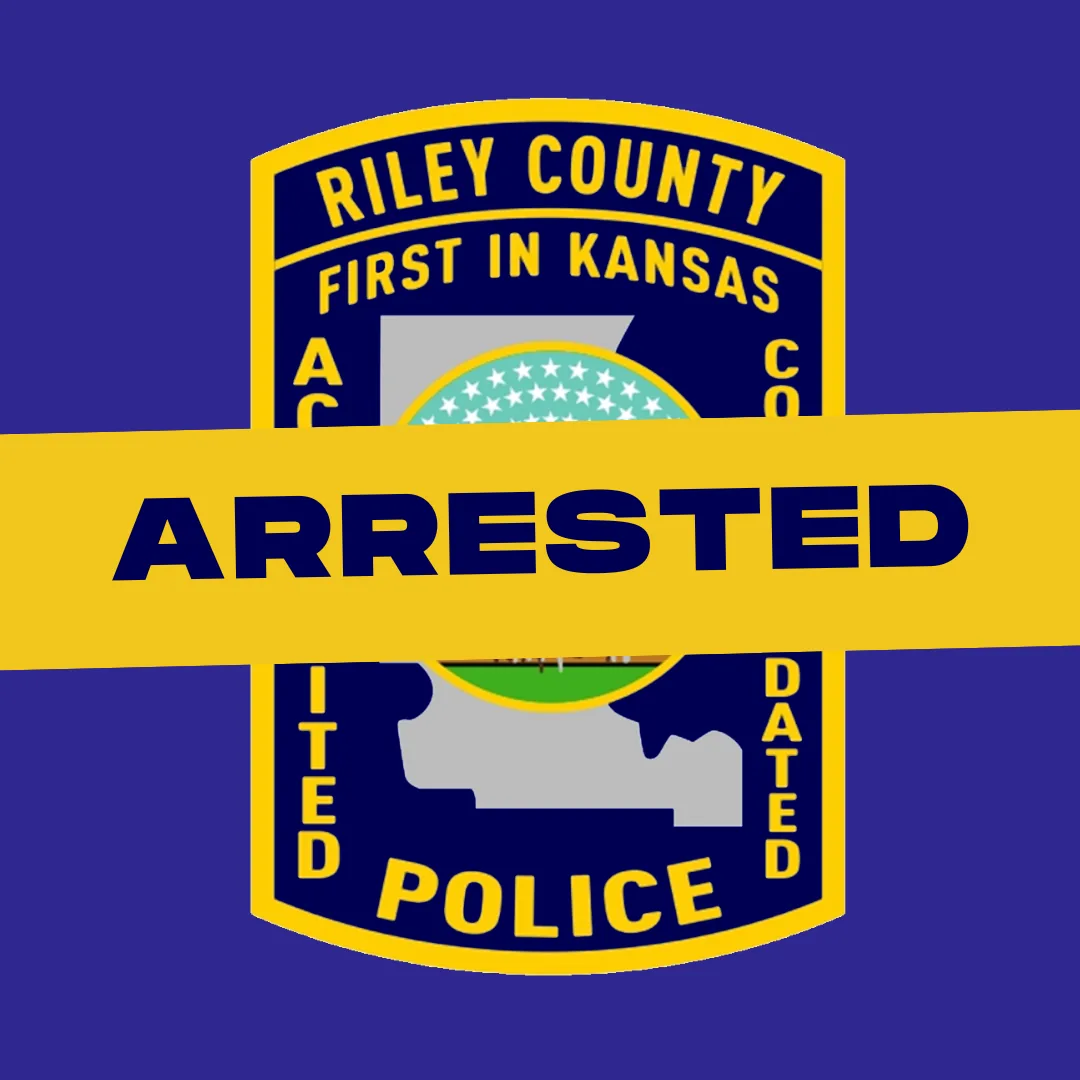 Police lights near a Manhattan, Kansas street after repeated silent 911 calls