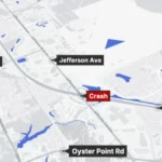 Virginia State Police investigating a fatal crash scene on Interstate 64 in Newport News